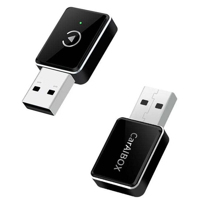 EC02-A USB Mini Wired to Wireless CarPlay Android Auto Adapter 2 in 1 Car Connectivity Box - 3