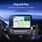 EC07Pro USB CarPlay Android Auto 2 in 1 Smart Box Wired to Wireless Car Connectivity Converter with Ambient Light - 7