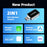 EC09-SI-C USB Mini Wired to Wireless CarPlay Android Auto Adapter 2 in 1 Car Connectivity Box - Silver - 2