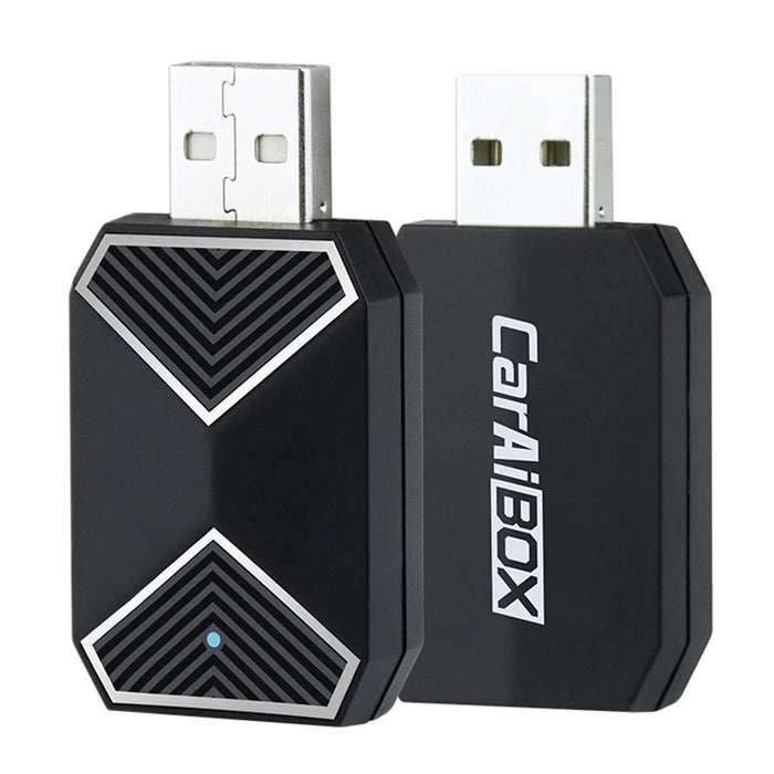 EC10-C USB Mini Wired to Wireless CarPlay Box Android Auto 2 in 1 Car Connectivity Hub - 1