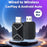 EC10-C USB Mini Wired to Wireless CarPlay Box Android Auto 2 in 1 Car Connectivity Hub - 7