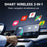 CarPlay Android Auto Wireless Adapter Mini USB Dongle with Lanyard 2 in 1 Car Connectivity Box - 2