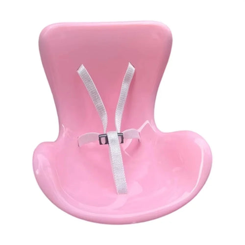 For Labubu Mini Plush Doll Safety Seat Car Air Outlet Mount Ornament Interior Decoration - Pink - 1