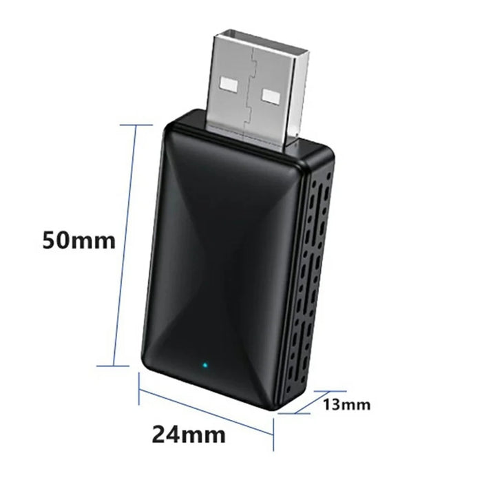 AB019F 2 in 1 CarPlay Android Auto Wireless Adapter Bluetooth-Compatible 5.4 WiFi 6 Connection Dongle - 6