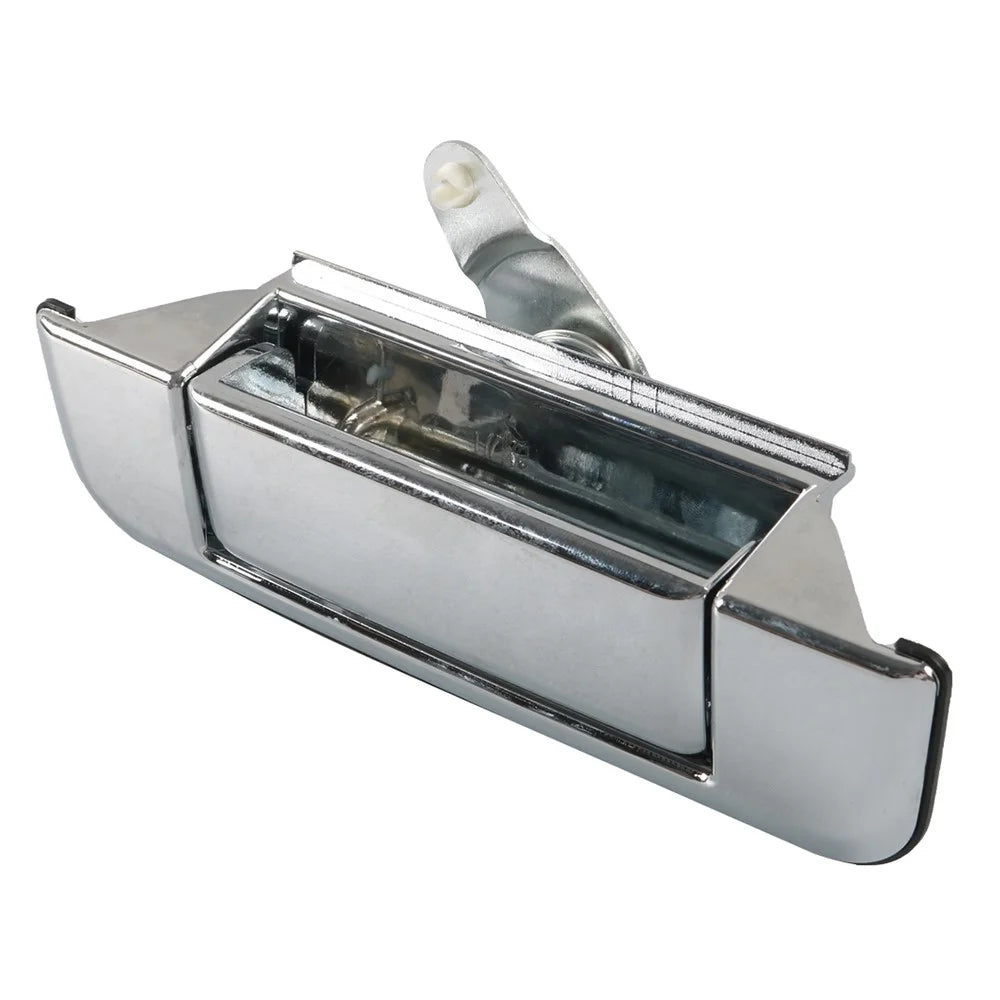 A7601-01 Car Rear Left / Right Exterior Electroplated Door Pull Handle for Toyota Pickup 89-95 (OE: 69090-89101; 69090-0K040) - 1