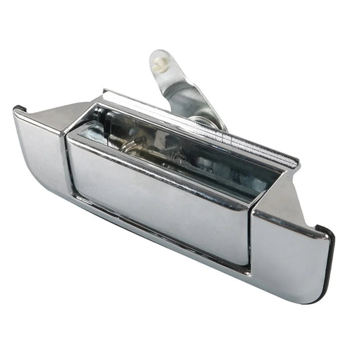 A7601-01 Car Rear Left / Right Exterior Electroplated Door Pull Handle for Toyota Pickup 89-95 (OE: 69090-89101; 69090-0K040) - 1