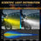 SK1 PRO 2Pcs 6 Modes LED Motorcycle Headlight High Low Beam Electric Bike Spotlight Headlamp - 4