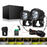 SK2 2Pcs 6 Modes Dual Lens Motorcycle LED Spotlight High Low Beam Headlight with Control Wire Kit - 3