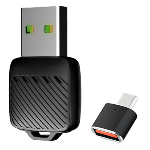 USB Mini Wireless CarPlay Android Auto 2 in 1 Adapter for Built-In Carplay / Android Auto Vehicles - 1