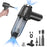 16KPa Powerful Suction Wireless Car Vacuum Cleaner Rechargeable Portable Handheld Dust Blower - Black+Silver - 1
