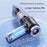 16KPa Powerful Suction Wireless Car Vacuum Cleaner Rechargeable Portable Handheld Dust Blower - Black+Silver - 7