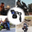 18W 5V / 3A Motorcycle Handlebar USB Charger IP66 Waterproof SAE to USB Fast Charging Adapter - 6