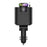 D1 Purple Light Multifunction PD 45W Car Charger with iP  /  Type C Retractable Cable Star Projector Aromatherapy Diffuser - 2