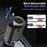 D1 Purple Light Multifunction PD 45W Car Charger with iP  /  Type C Retractable Cable Star Projector Aromatherapy Diffuser - 6