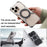Z10 For iPhone 16 Pro Max Motorcycle Mount Magnetic Phone Holder Anti Shake Cycling Bracket - 5
