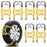 6Pcs Winter Car Tire Snow Chains Anti Skid Automotive Tire Wheels Chains Safety Traction Chains - 1