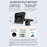 B600A 7 Inch Portable Wireless CarPlay with AHD Function Multiple Media Support Car MP5 Player (No Camera) - 4