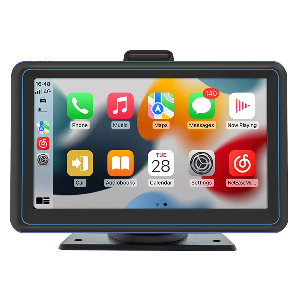 B5307 Wireless CarPlay 7 Inch HD Screen Portable Car Navigation Bluetooth-compatible MP5 Player - 1