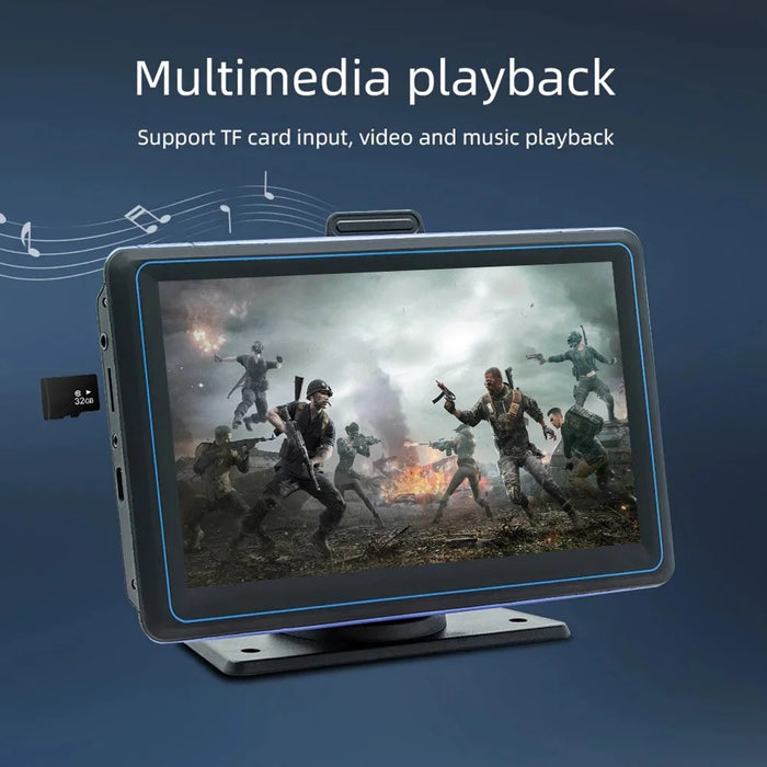 B5307 Wireless CarPlay 7 Inch HD Screen Portable Car Navigation Bluetooth-compatible MP5 Player - 4