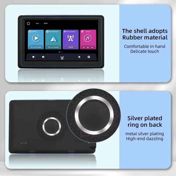 B5307 Wireless CarPlay 7 Inch HD Screen Portable Car Navigation Bluetooth-compatible MP5 Player - 5