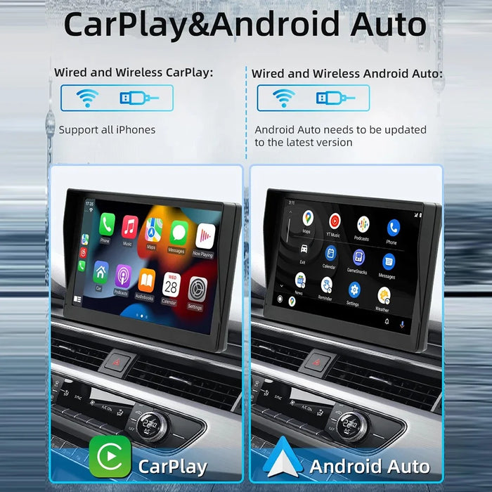 B5590R 9 Inch Wireless CarPlay Bluetooth-compatible MP5 Player Car Multimedia System Built In Driving Recorder - 7