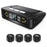 T11 Beep Version Solar  /  USB Dual Power Real Time Display TPMS Tire Pressure Monitoring System with 4 External Sensor - 1