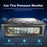 T12 TPMS Tire Pressure Monitoring System for Cars Real Time Display Solar  /  USB Charging with 4 Internal Sensors - 3