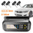 T14 Solar  /  USB Charging Tire Pressure Monitoring System Car TPMS with 4 Internal Sensors - 2