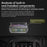 T14 Solar  /  USB Charging Tire Pressure Monitoring System Car TPMS with 4 Internal Sensors - 4