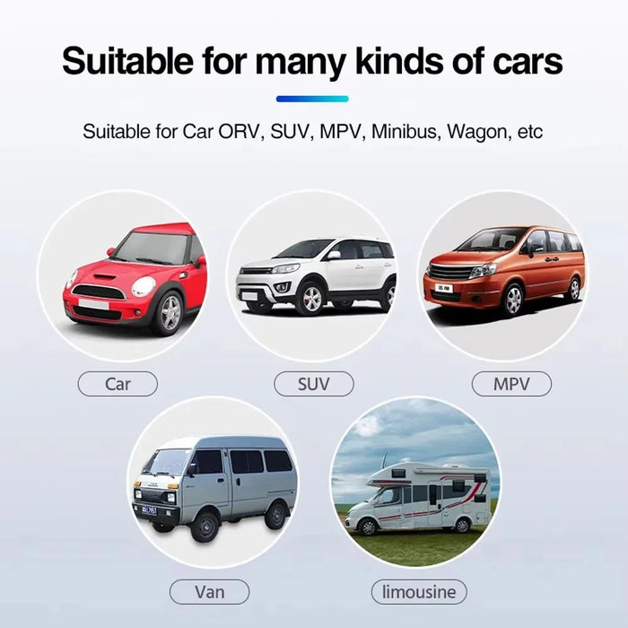 TY05 4 Internal Sensors Real Time Display Smart Tire Pressure Monitoring System for Car TPMS - 5