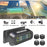 T13 Car TPMS Real Time Display Solar  /  USB Charging Tire Pressure Monitoring System with 4 External Sensors - 2