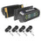 T13 Car TPMS Real Time Display Solar  /  USB Charging Tire Pressure Monitoring System with 4 Internal Sensors - 1