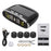 TY07 Solar Powered TPMS Wireless Car Tire Pressure Monitoring System with 4 External Sensors - 1