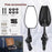 AOS4 Rotatable Side Mirror for Motorcycle Plastic + Aluminum Universal Rearview Mirror, White - 7