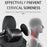 Car Side Sleeping Headrest Neck Support Pillow Leather + Memory Foam Backseat Sleep Aid Cushion - Khaki - 4