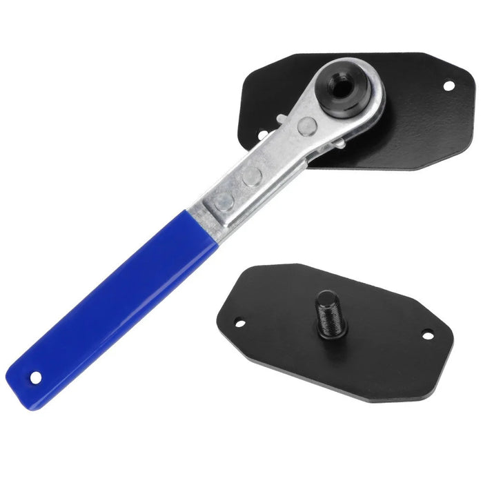 Brake Piston Caliper Press Tool Steel Car Ratchet Brake Piston 360 Degree Ratchet Pad Spreader Press Hand Tool - 3