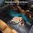 PU Leather Car Pet Seat Cover for Dogs Extended Hammock Scratch Resistant Backseat Protector - 4