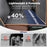 PU Leather Car Pet Seat Cover for Dogs Extended Hammock Scratch Resistant Backseat Protector - 7