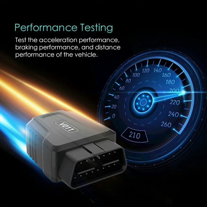 V011 Bluetooth-compatible OBD2 Car Diagnostic Scanner for iOS  /  Android Engine Light Fault Code Reader - 6