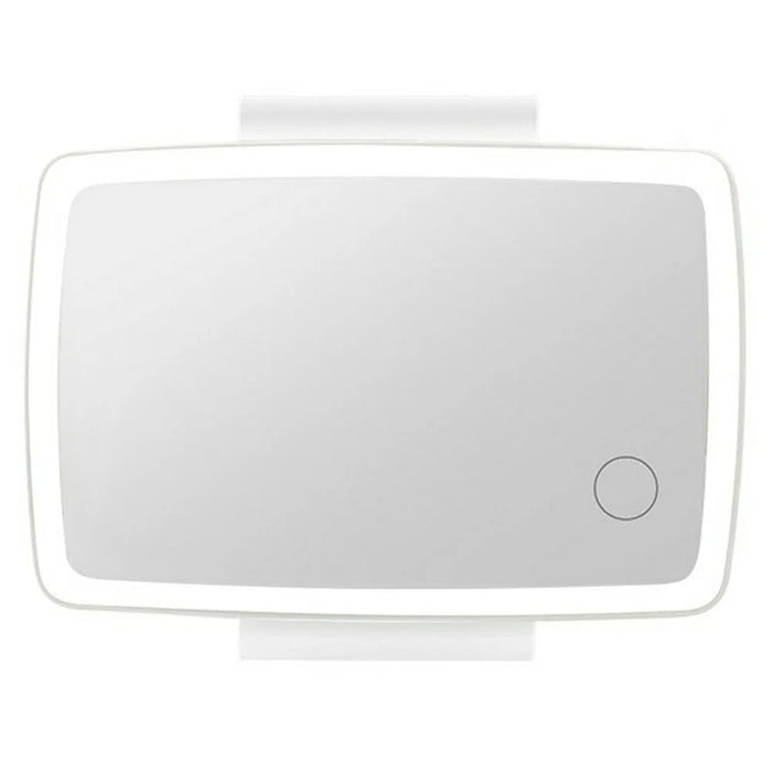 Car Sun Visor Mount Rechargeable LED Makeup Mirror Vehicle Interior Illuminated Vanity Mirror - 2