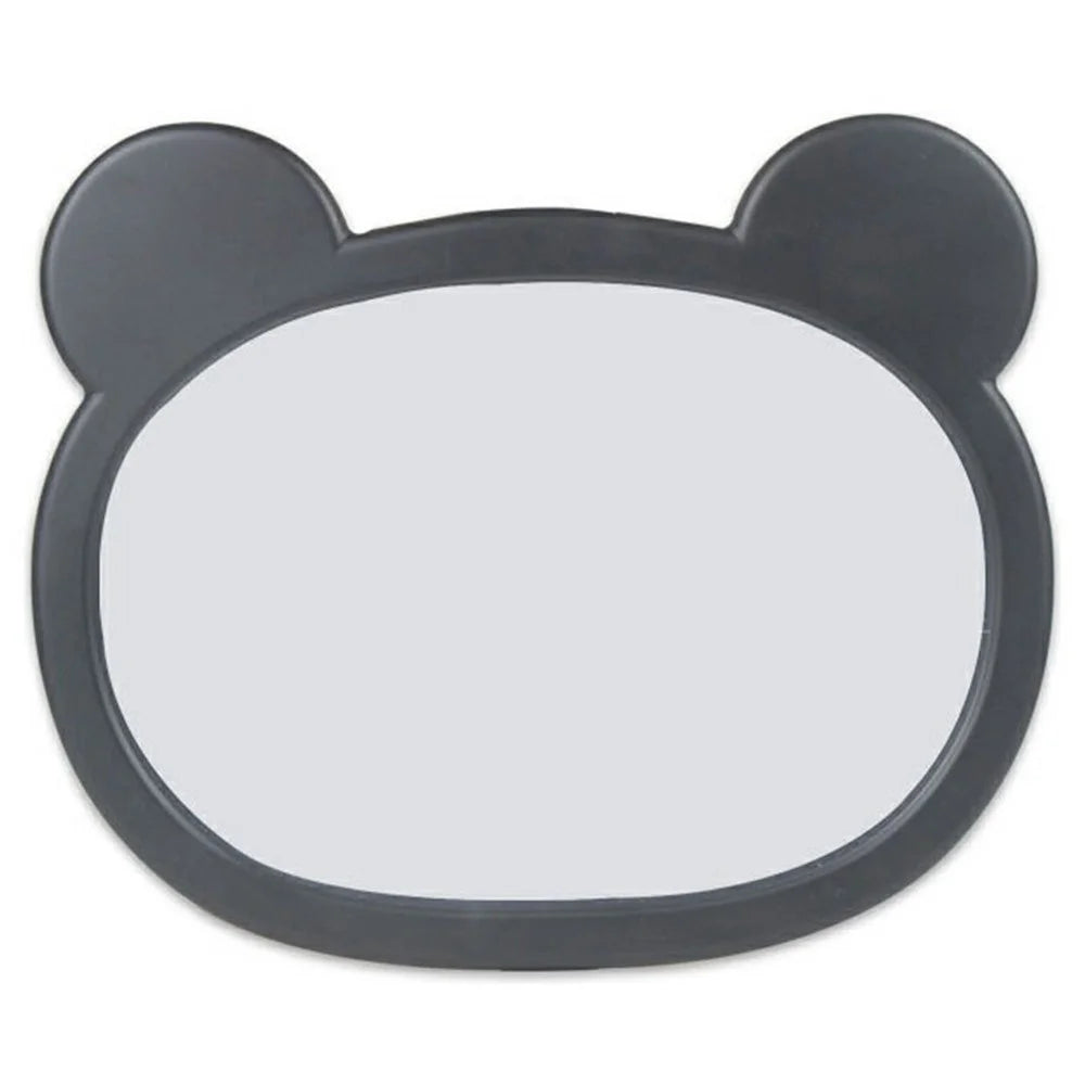 Cartoon Ears Design Baby Car Mirror for Rear Facing Infant Safety Seat Shatterproof Acrylic Backseat Observer - 1