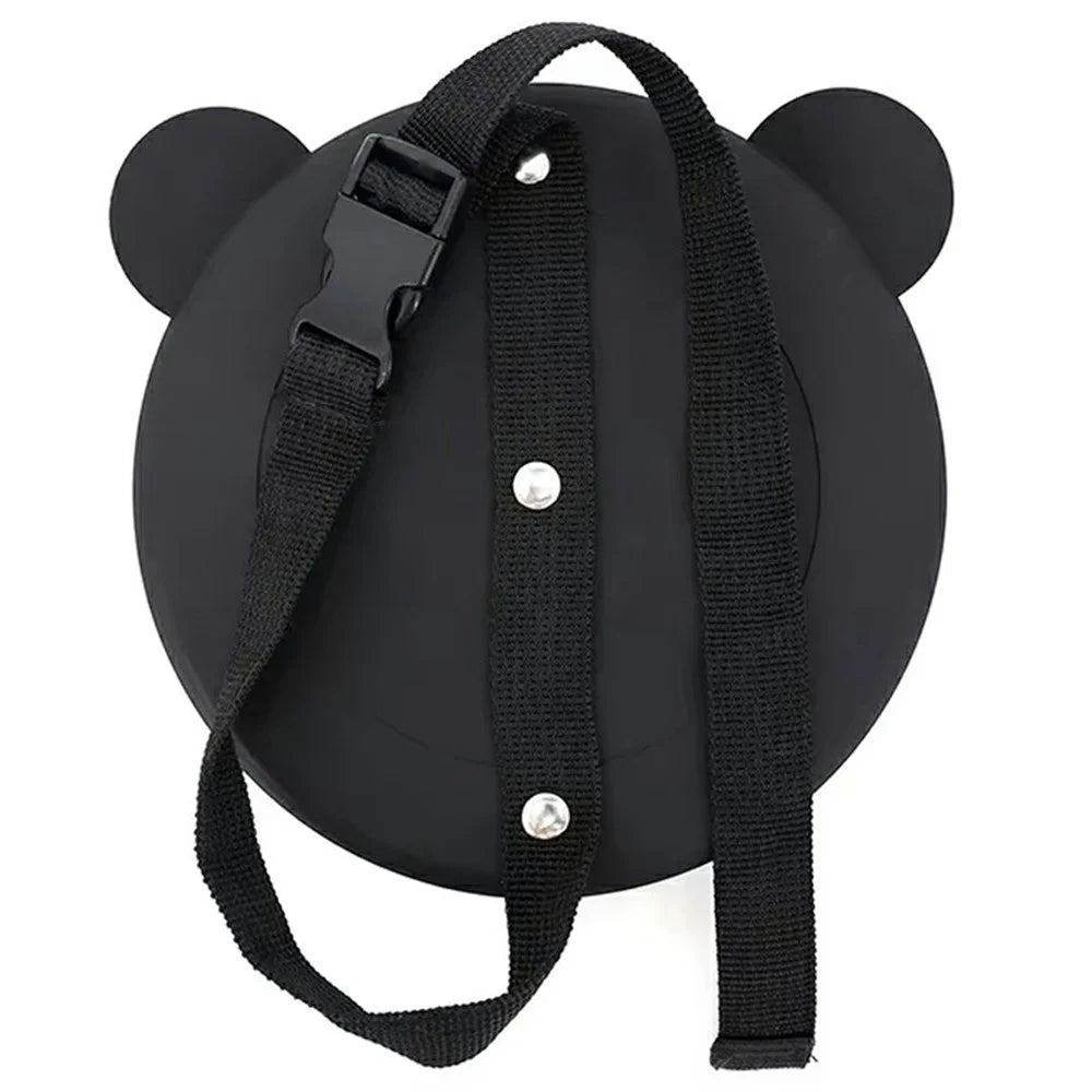 Cartoon Ears Design Baby Car Mirror for Rear Facing Infant Safety Seat Shatterproof Acrylic Backseat Observer - 2