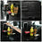 Plastic Car Seat Tray Table Foldable Backseat Desk for Eating Working Multi-Purpose Vehicle Organizer - 6