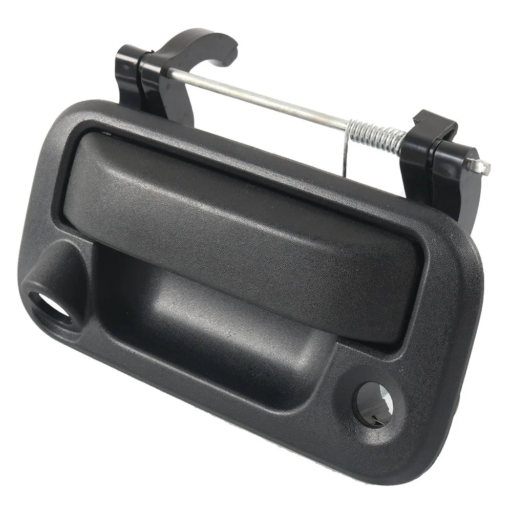 A7596-01 Car Door Handle Rear Right / Left Exterior Door Handle with Camera Hole for F-150 F-350 (OE: 8L3Z9943400AC) - 1