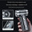 2 in 1 Car Wireless Handheld Turbofan 3 Gears Adjustable 4500Pa 100000 RPM High Speed Vacuum Blower - Black - 3