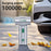 2 in 1 Car Wireless Handheld Turbofan 3 Gears Adjustable 4500Pa 100000 RPM High Speed Vacuum Blower - Black - 6