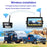 RG-126 7 Inch Digital Wireless HD Monitor DVR Real Time Recording Monitoring System for RV Truck Camper - 7