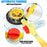 Portable Car Washing Kit with Replacement Chenille Cover Car Wash Brush Rotary Mop Automatic Foam Cleaner - 6