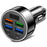 100W High Power 6-Port Car Charger PD QC3.0 Fast Charging Adapter with Voltage Display - 2