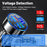 100W High Power 6-Port Car Charger PD QC3.0 Fast Charging Adapter with Voltage Display - 7